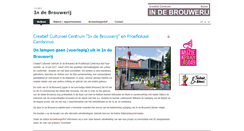 Desktop Screenshot of indebrouwerij.nl